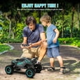 thumbnail image 3 of HNH 1:16 RC Car Remote Control Car, 60+min Monster Truck with Lights and Spray Function, All Terrain Off Road RC Monster Vehicle Truck for Kids, 2400Mah Battery, 3 of 11