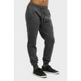 thumbnail image 3 of TheLovely Men's Mid-Weight Cotton Blend Jogger Fleece Sweatpants, 3 of 4