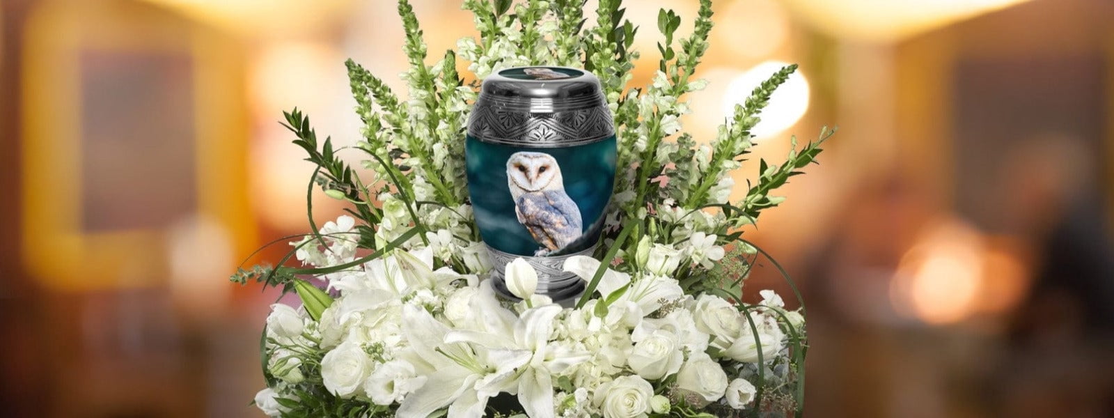 Observing Owl Urns for Cremation Ashes Large Urn XL or Small Keepsake Urns for Human Ashes & Urns for Human Ashes for Home or Burial Small Urns for Human Ashes