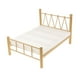 thumbnail image 1 of Conjunto de muebles y accesorios para el hogar para dormitorio de muñeca Blythe a escala 1/16 Cama doble Gold, 1 of 9