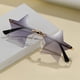 thumbnail image 3 of Gafas de sol sin marco con forma de estrella de cinco puntas, gafas de sol marinas coloridas personalizadas, 3 of 5