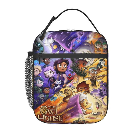 The Owl House Insulated Lunch Box Portable Lunch Bag Reusable Lunch Tote For Student Worker