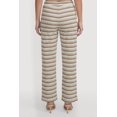 thumbnail image 4 of Women's Striped Textured Knit Boot Cut Casual Pants, 4 of 4