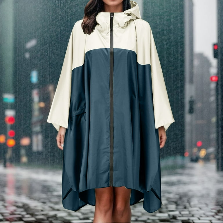 Zip up rain clearance poncho