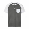 thumbnail image 4 of Lzobxe Mens T-Shirts Short Sleeve Summer Casual Summer with Pocket,Size S-5XL, 4 of 4