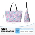 thumbnail image 3 of Kuqiui Tie Dye Print Beach Pool Bags Tote for Women Ladies Large Gym Tote Carry On Bag for Weekender Travel Waterproof, 3 of 6