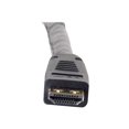 thumbnail image 3 of C2G 50ft 4K HDMI Cable with Gripping Connectors - Plenum Rated - HDMI cable - TAA Compliant - HDMI male to HDMI male - 50 ft - double shielded - black - plenum, 3 of 4