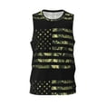 thumbnail image 2 of Wukai American Flag Camo Men’s Basketball JerseyLarge, 2 of 7