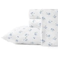 thumbnail image 1 of Stone Cottage - Queen Sheets Cotton Percale Bedding Set Crisp & Cool Home Decor (Blue Sketchy Ditsy Queen), 1 of 4