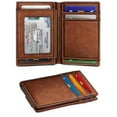thumbnail image 1 of tamizeot Waterproof Mini Wallet With Magnetic Closure For Outdoor Adventures Rfid Blocking Wallet Mens Wallet A, 1 of 6
