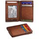 thumbnail image 1 of Guardurnaity Cartera de PU para hombre, tarjetero con bloqueo RFID, fina, de cuero, con clip para billetes, billetera con bloqueo RFID Carteras A, 1 of 6