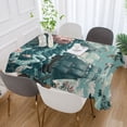thumbnail image 5 of 60x108 Inch Tablecloth Polyester Square Tablecloth for Home Kitchen Dinner Decor Elegant Nautical Scene, 5 of 9