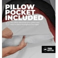 thumbnail image 2 of Tough Outdoors Sleeping Bag Liner - Adult Sleep Sack & Travel Sheets for Hotel - Travel Sleep Sack Backpacking & Camping - Sleeping Bag Liners - Hotel Bed Covering for Traveling, 2 of 7