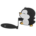 thumbnail image 1 of Toallero magnético con forma de pingüino para nevera. Soporte de pared con imán, sin necesidad de taladrar. Accesorio de cocina., 1 of 8