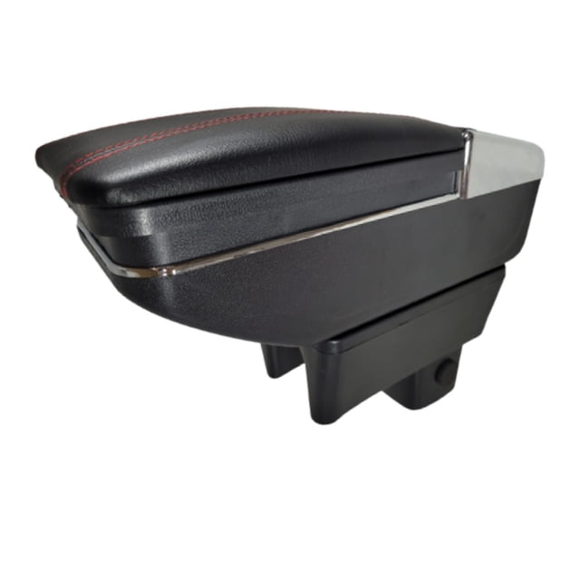 Descansabrazos TSIKA-SL para Suzuki Swift Sin Puertos USB Costura Roja Modelo H