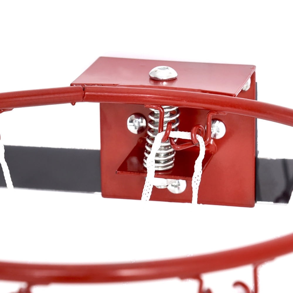 Spaco Mini Basketball Hoop,Wall Mounted Basketball Hoop,Over-The-Door Mini Basketball Hoop Includes Basketball and 2 Nets