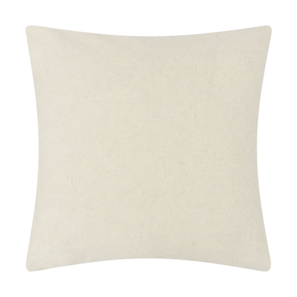 JWH Cream 3D Multi-Floral Throw Pillow Blush and White Flower Accent Cushion with Green Leaves for Couch Bedroom Decor 18x18inches