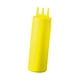 thumbnail image 2 of Contenedor exprimidor de condimentos Dispensador de salsas Contenedor de prensa Frasco multifuncional Amarillo, 2 of 9