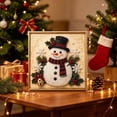 thumbnail image 2 of Christmas DIY Diamond Art Kits with Frame for Adults Beginners, Santa Snowman Reindeer Stocking Xmas Tree Bead Art Set, Complete Craft Supplies, Handmade Wall Decor, Christmas Holiday Gift, 2 of 7