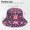 thumbnail image 3 of Custom All-Over Print Bucket Hat, Personalized Acrylic Fisherman Hat, Soft and Warm Casual Outdoor Cap for Daily Wear, 3 of 6