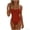 Orange, variant on cocolona Womens One Piece Swimsuit Summer Floral Print V Neck Bathing Suit Holiday Vacation Beach Swimwear