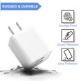 thumbnail image 4 of Cargador de pared USB iGenJun de 2,4 A con doble puerto USB para iPhone Samsung, 4 of 8