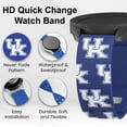 thumbnail image 2 of Wildcats HD Repeating Logo Unisex Watch Band for Samsung Galaxy Watch 4 - 7 and More, 20mm Long by Affinity Bands, 2 of 5