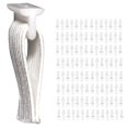 thumbnail image 1 of DMSE Wholesale Glissières Élastiques pour Rideaux, et Roulettes (112 Pack), 1 of 4
