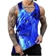 thumbnail image 1 of Mens Camisetas Algodón Impreso sin Mangas Chaleco Tanque, Cuello Redondo Casual para Al Aire Libre, Diario Y Primavera Verano Desgaste, 1 of 7