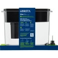Brita Extra Large Ultramax 27 Cup Black Filtered Water Dispenser with 1