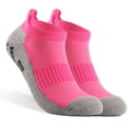 thumbnail image 2 of Anti Slip Soccer Socks Womens And Mens Low Cut Breathable Athletic Ankle Socks Cushioned Sport Socks Antibacterial Non Grip Running Socks Men Women Take A Walk Hiking Socks Trendy 2026 Socks, 2 of 3