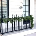 thumbnail image 5 of Norfolk Pine Garland - 9ft Artificial Christmas Garland Greenery Garland for Table Fireplace Mantle Window Stairs Outdoor Decoration, 5 of 5