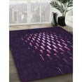 thumbnail image 2 of Ahgly Company Indoor Rectangle Patterned Rebecca Purple Area Rugs, 5' x 8', 2 of 6