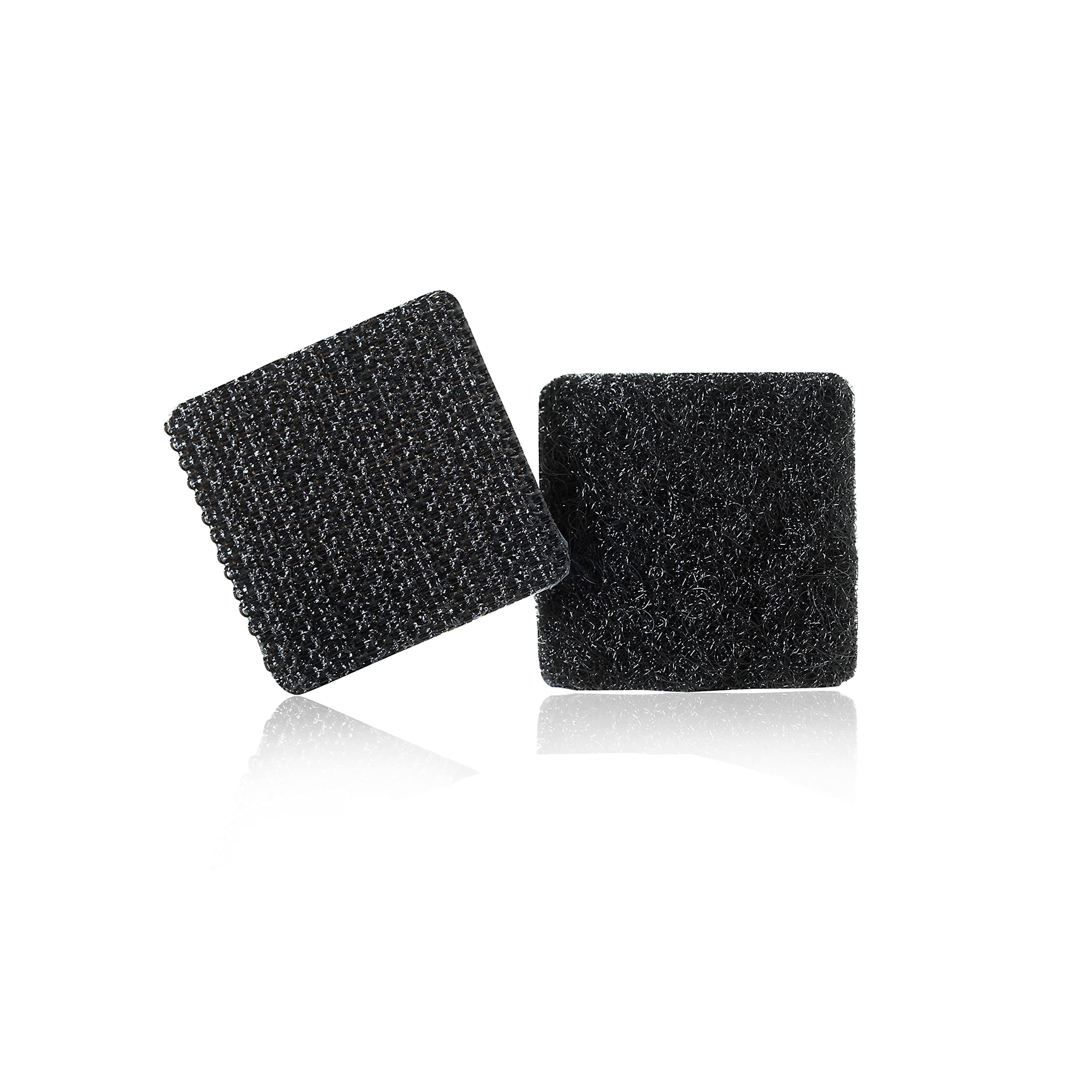 (2 pack) VELCRO Brand Sticky Back Mounting Squares | pack of 20| 7/8 inch Black | Adhesive Sticky Back Hook & Loop Fasteners for Home, Office or Crafting | Strong Secure Hold
