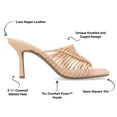 thumbnail image 6 of Journee Collection Womens Saskia Tru Comfort Foam Mid Heel Open Toe Pumps, 6 of 6