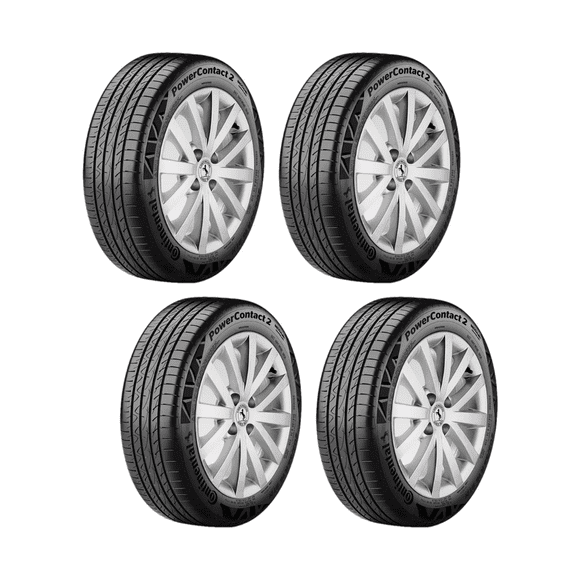 Paquete de 4 llantas 185/65R15 88H PowerContact 2 marca Continental