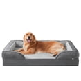 thumbnail image 1 of Cama ortopédica para perros INVENHO Large XL, lavable e impermeable, 1 of 7