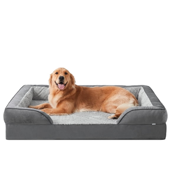Cama ortopédica para perros INVENHO Large XL, lavable e impermeable