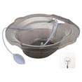 thumbnail image 2 of Baño de asiento Portátil Yuyangstore para inodoro gris, 2 of 5