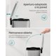 thumbnail image 2 of SONGMICS Bathroom ULTB563E01 Papelera para baño de basura de 1.6 kg (6 L) Tapa para espacios pequeños, 2 of 7