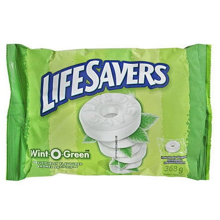 Life Savers Wint-O-Green  Laydown Bag  368g/13oz.  {Imported from Canada}