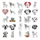 thumbnail image 5 of Pegatinas dálmatas de vinilo con forma de perro y animal, impermeables, 50 unidades/lote, 5 of 5