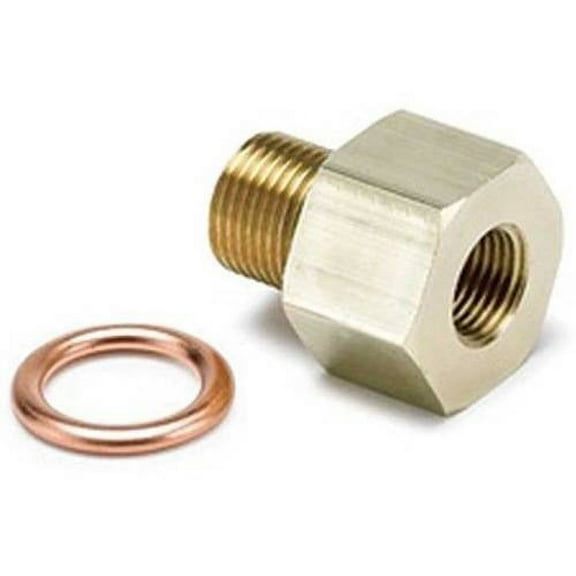 AUTO METER 2266 1/8IN NPT TO M12 X 1 METRIC ADAPTER