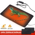 thumbnail image 2 of Leather Reptile Heated Mat Pet Heating Pad Heated Pet Bed Indoor, 2 of 8