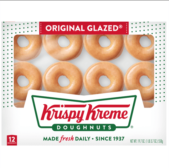 Krispy Kreme Original Glazed Doughnuts, 18.5 oz, 12 Count