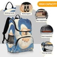 thumbnail image 4 of YAZAOO School Backpack Travel Bag Bookbags Bookbags Celestial Cuddle Pattern, 4 of 7