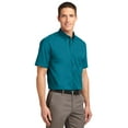 thumbnail image 4 of Port Authority Tall Short Sleeve Easy Care Shirt-XLT (Teal Green), 4 of 4