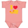 thumbnail image 3 of Inktastic I Heart Mac and Cheese Boys or Girls Baby Bodysuit, 3 of 5