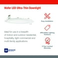 thumbnail image 2 of Juno Lighting Wf6 Sww5 90Cri M6 6 Selectable White LED Recessed Wafer Light - White, 2 of 9