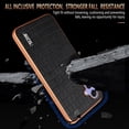 thumbnail image 4 of Crocodile Texture PU Leather Cover for Samsung Galaxy S23 FE, All-Inclusive Camera Lens Protection (without Lens Film) Case Luxury Plating Slim Fit Anti-Fall Plating Frame Phone Case, Black, 4 of 8